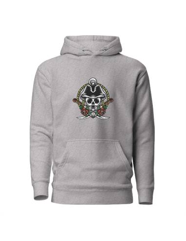 Sudadera con capucha Pirate Skull