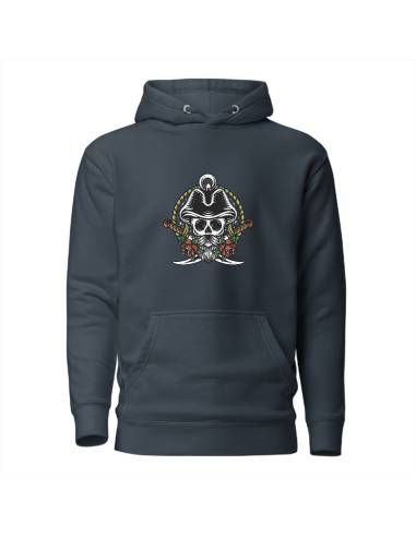 Sudadera con capucha Pirate Skull