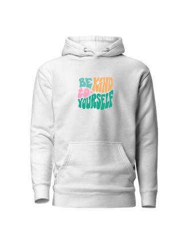 Sudadera con capucha Be kind to yourself